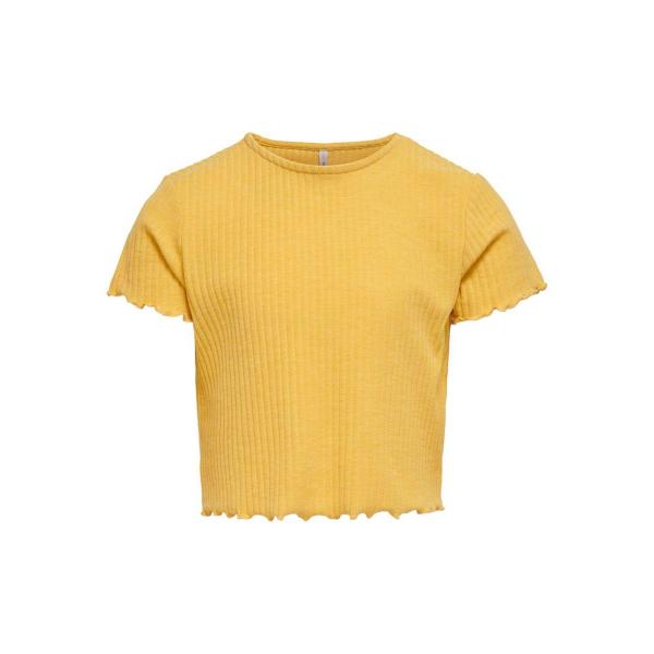 ONLY T-SHIRT KONNELLA S/S - GIALLO - 15225338-GLL