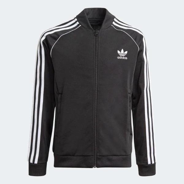 ADIDAS SST TRACK TOP - NERO/BIANCO - GN8451