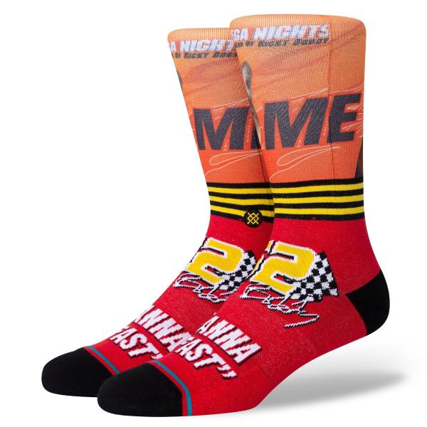 STANCE CALZINI I WANNA GO FAST - RSS/MULTI - A545A21IWA-RED