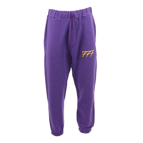 TRIPLOSETTE PANTALONE FELPA - VIOLA - TRSMSP08-VIOLA