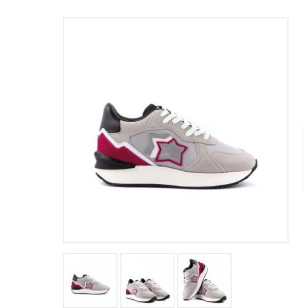 ATLANTIC STARS ANDROMEDA - GRIGIO/FUXIA/ARGENTO - ANDRC-GGGM-LSNR