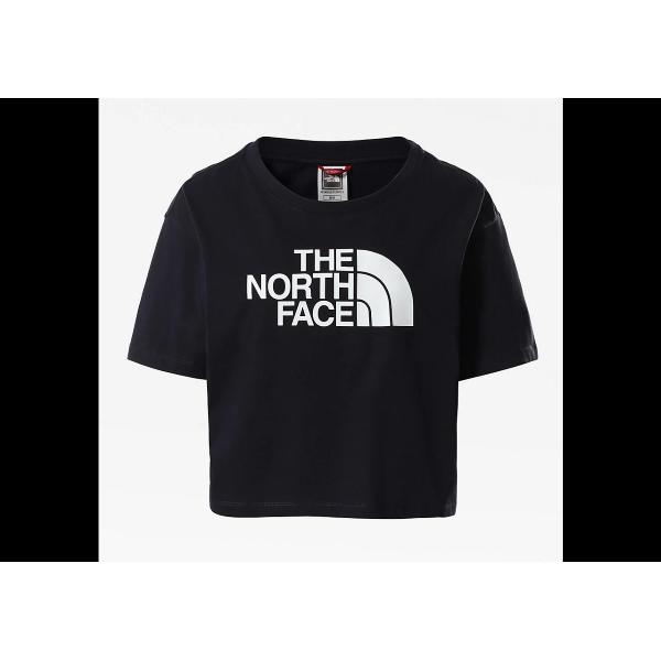 TNF T-SHIRT CROPPED EASY TEE - BLU NAVY - NF0A4T1RRG1