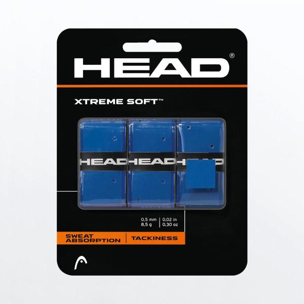 HEAD GRIP XTREMESOFT  X 3- AZZURRO - 285104-BL