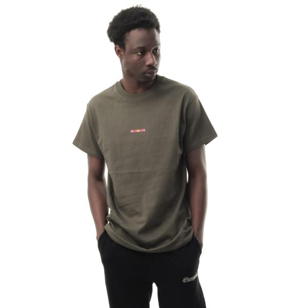 PROPAGANDA T-SHIRT RIBS GRADIENT - VERDE MIL - 22SSPRTS103-06