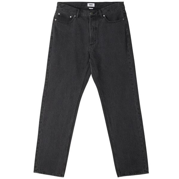 OBEY BENDER JEANS - NERO - 142010080