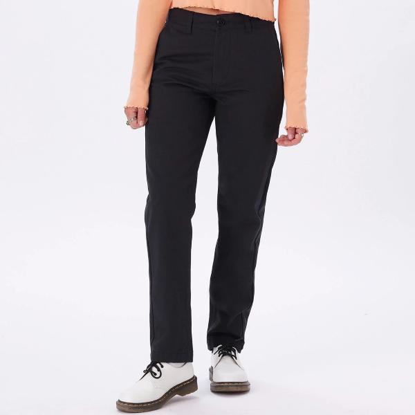 OBEY PANTALONE HUGHES TWILL - NERO - 142020198