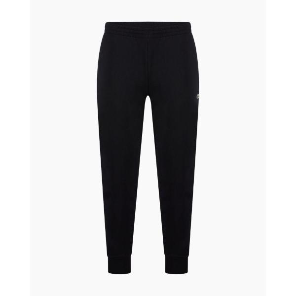 LACOSTE PANTALONE FELPA - NERO - XH9624-031