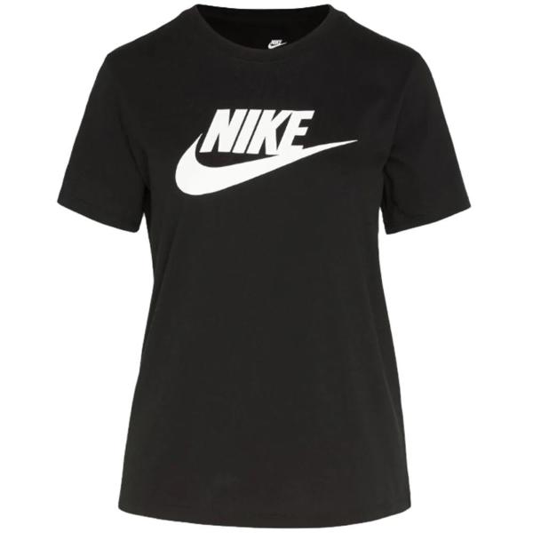 NIKE T/SHIRT NSW ESSNTL ICN FTRA - NERO/BIANCO - DX7906-010