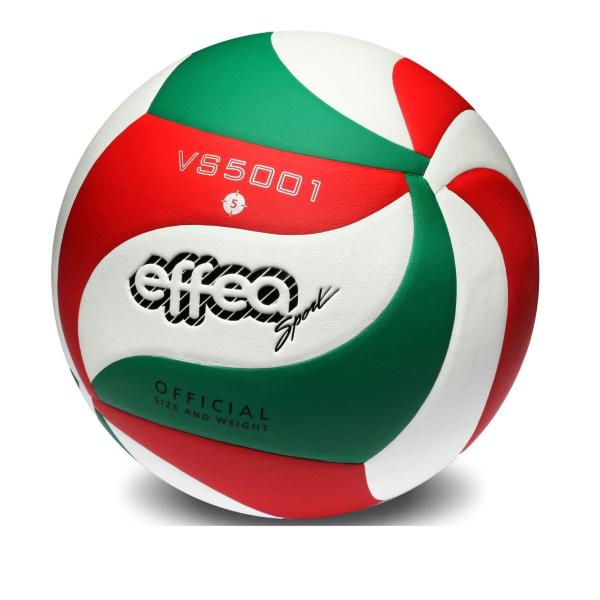 EFFEA PALLONE VOLLEY SOFT TOUCH - BIANCO/ROSSO/VERDE -  6835
