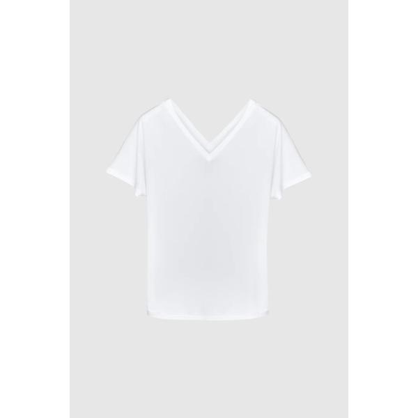 RRD MAGLIA CUPRO KIM WOM - BIANCO - 23609-09