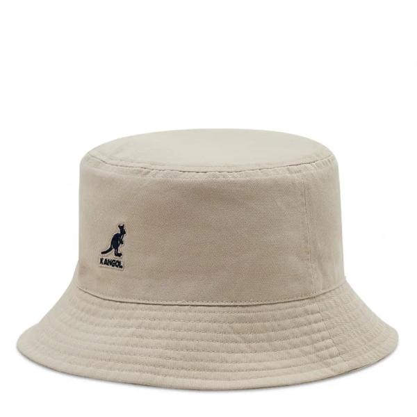 KANGOL BUCKET WASHED - KHAKI - K4224HT-KH262