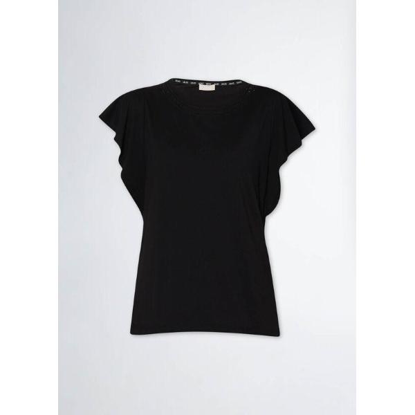 LIU JO T-SHIRT S/M - NERO -  TA3177J5923-22222