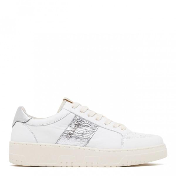 SAINT SNEAKERS TENNIS W - BIANCO/ARGENTO - TENNISW-BCO-ARG