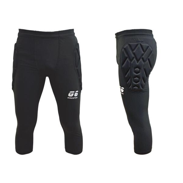 GISIX  COMPRESSION FIT SIDE 3/4  SIDE- NERO -A043