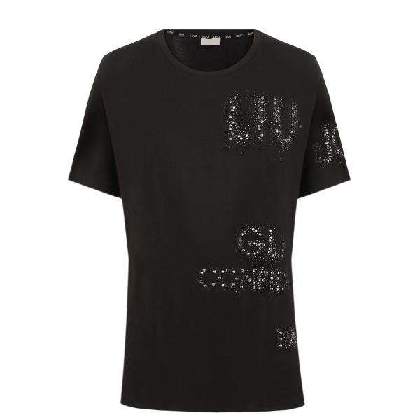 LIU JO T-SHIRT M/C - NERO - TA4138JS923-22222