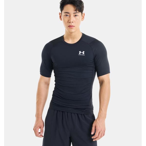 UNDER ARMOUR MAGLIA M/C HEAT GEAR - NERO - 1361518-001