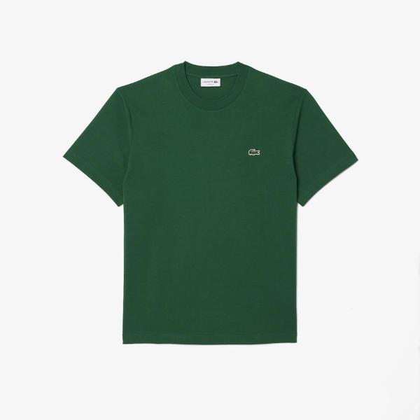 LACOSTE T-SHIRT JERSEY  - VERDE - TH7318-132