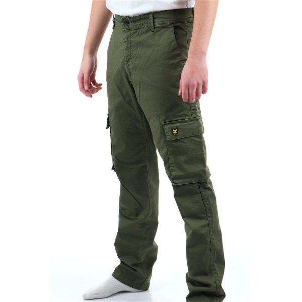 LYLE & SCOTT PANTALONE CARGO - VERDE - TR1801ITA-X391