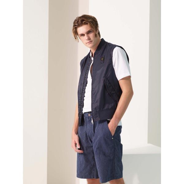 BLAUER SMANICATO - BLU - 24SBLUX01105-005963-888
