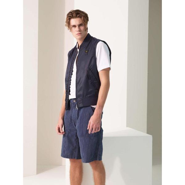 BLAUER SMANICATO - BLU - 24SBLUX01105-005963-888