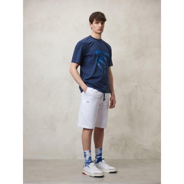 BLAUER PANTALONCINO FELPA - BIANCO - 24SBLUF07194-006804-100