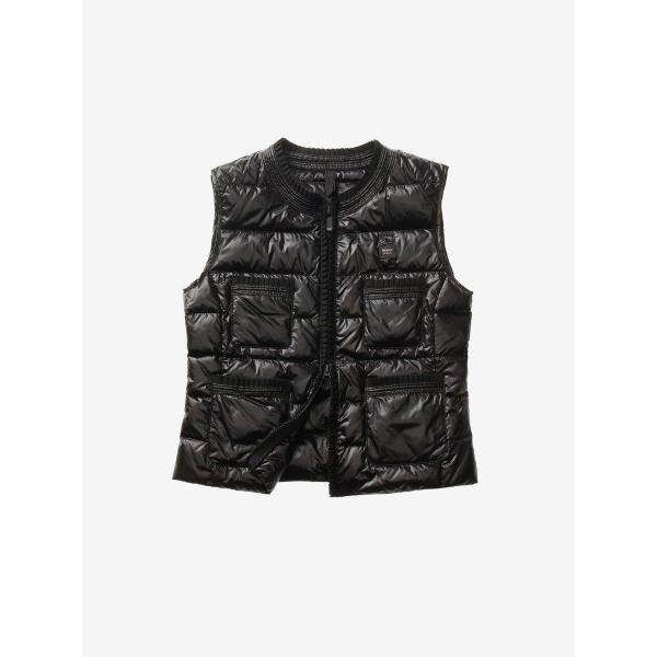 BLAUER SMANICATO IMBOTTITO PIUMA - NERO - 24SBLDX03099-005050-999