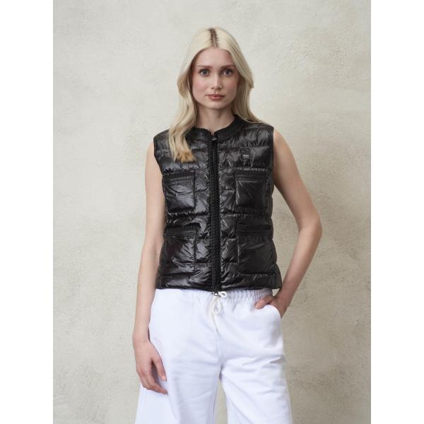 BLAUER SMANICATO IMBOTTITO PIUMA - NERO - 24SBLDX03099-005050-999