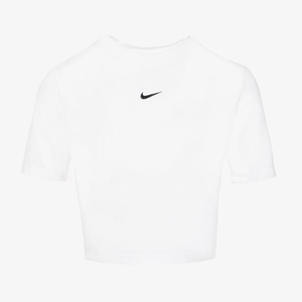 NIKE T-SHIRT NSW CROP - BIANCO - FB2873-100
