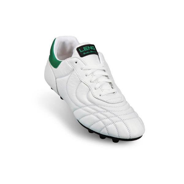 LENG SCARPA CALCIO GARA  - BIANCO/VERDE - B800P