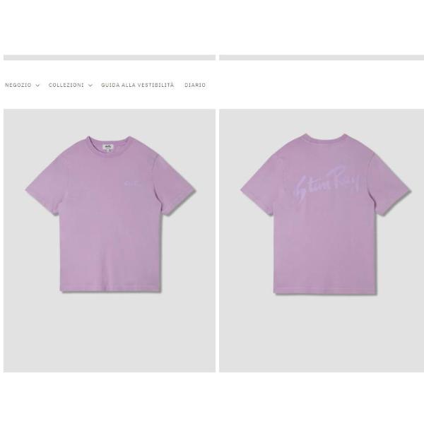 STAN RAY T-SHIRT STAN OG  - LILLA - AW2400104