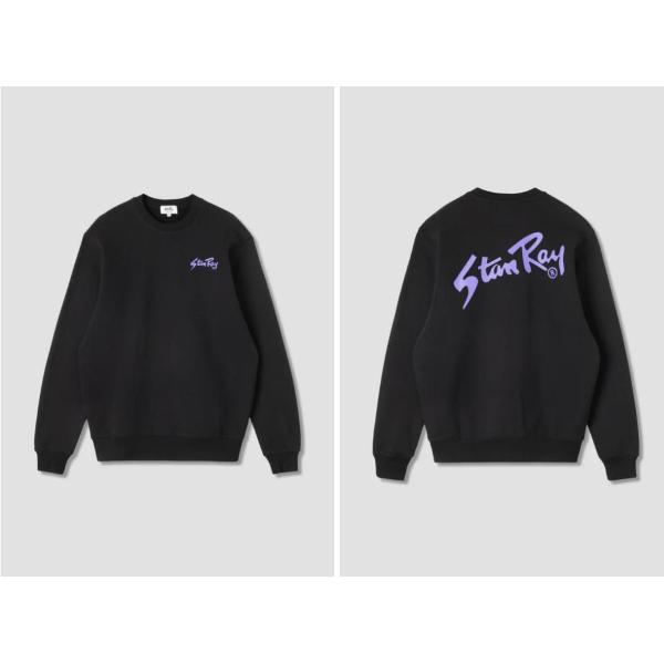 STAN RAY FELPA STAN OG GIROCOLLO - NERO/VIOLA - AW2407094