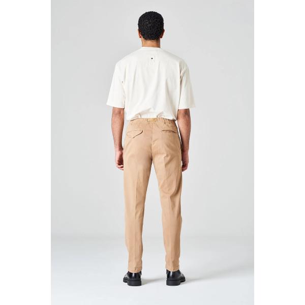 WHITESAND PANTALONE GABARDINA - TABACCO-  24WSU66-05-45