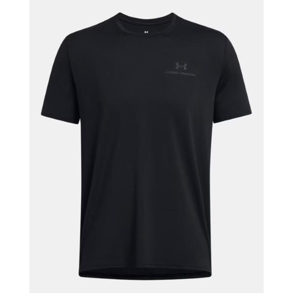 UNDER ARMOUR MAGLIA M/C LOGO - NERO - 1383973-001
