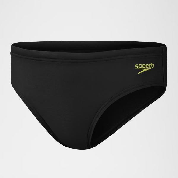 SPEEDO COSTUME LOGO BRIEF - NERO/GIALLO -  8-00314916869