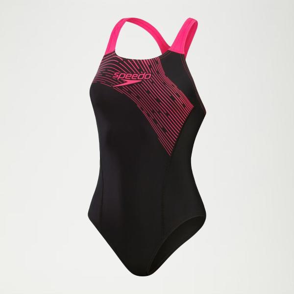 SPEEDO COSTUME MEDLEY - NERO/FUXIA - 8-1347417215