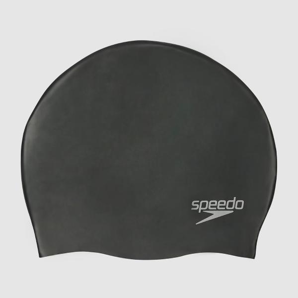 SPEEDO CUFFIA PLAIN MOULDED - NERO - 8-709849097