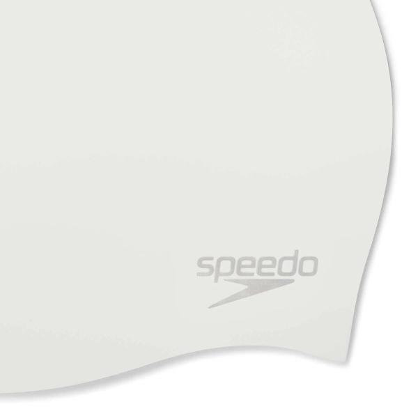 SPEEDO CUFFIA PLAIN MOULDED - BIANCO - 8-7098417614