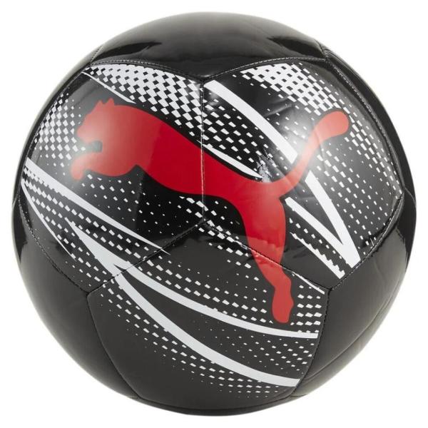PUMA PALLONE  -NERO/ROSSO - 084073-10
