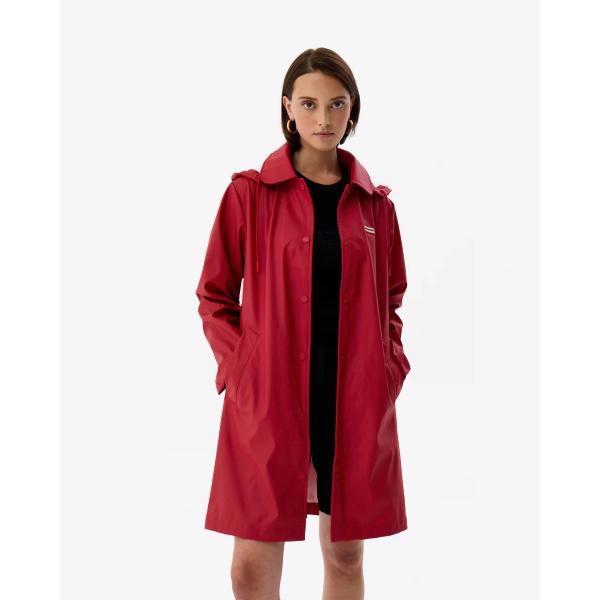 HUNTER TRENCH BENJA - ROSSO - HARW0020242-RSS