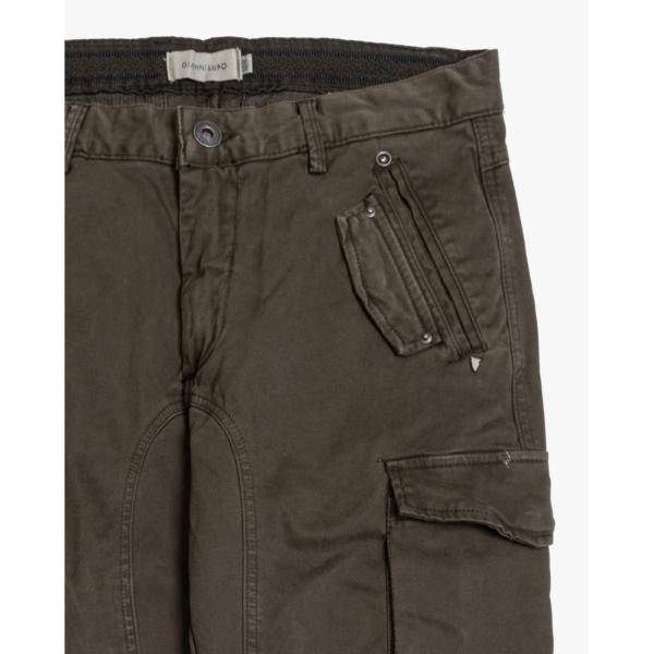 GIANNI LUPO PANTALONE CARGO - VERDE MLT - GL2363-MLT
