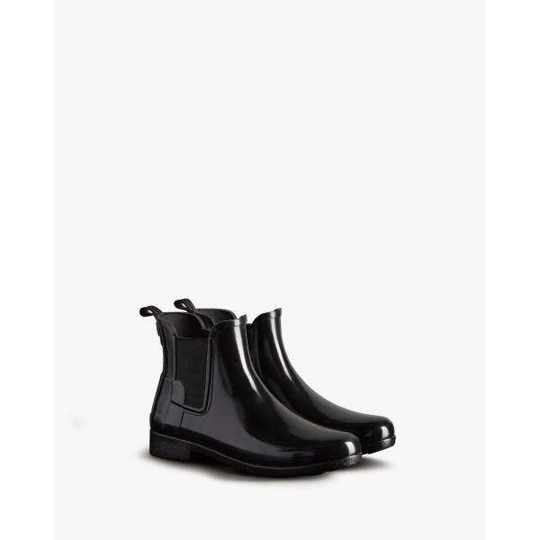 HUNTER  CHELSEA SLIM LUCIDO - NERO - WFS2201RGL-BLK