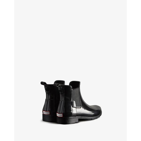 HUNTER  CHELSEA SLIM LUCIDO - NERO - WFS2201RGL-BLK
