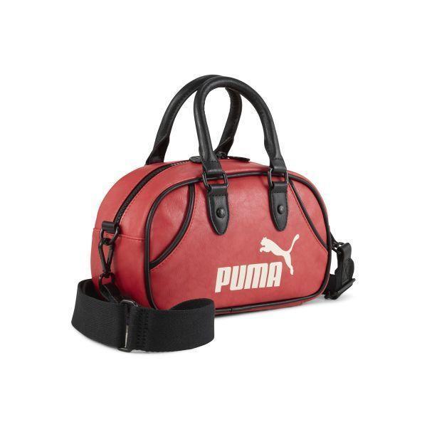PUMA BORSA MINI GRIP - ROSSO/NERO - 091137-02