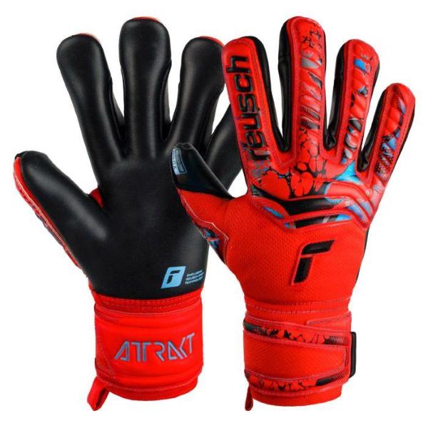 REUSCH ATTRAKT GOLD X JUNIOR-ROSSO/NERO- 5372955-3333