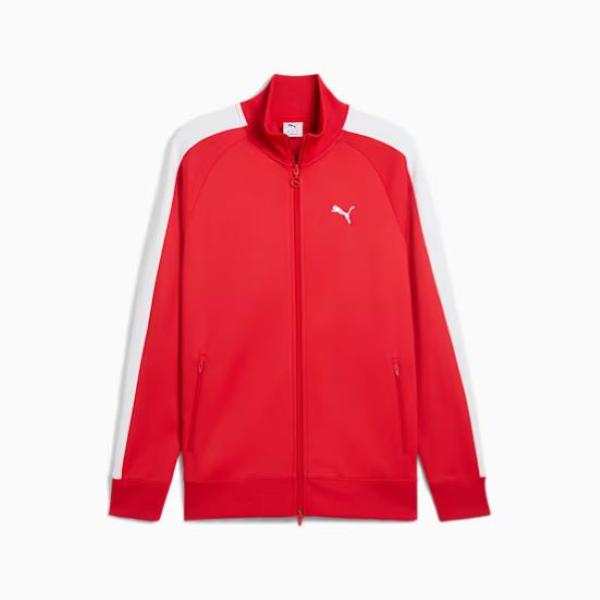 PUMA FELPA ALWAYS ON - ROSSO/BIANCO - 629587-11