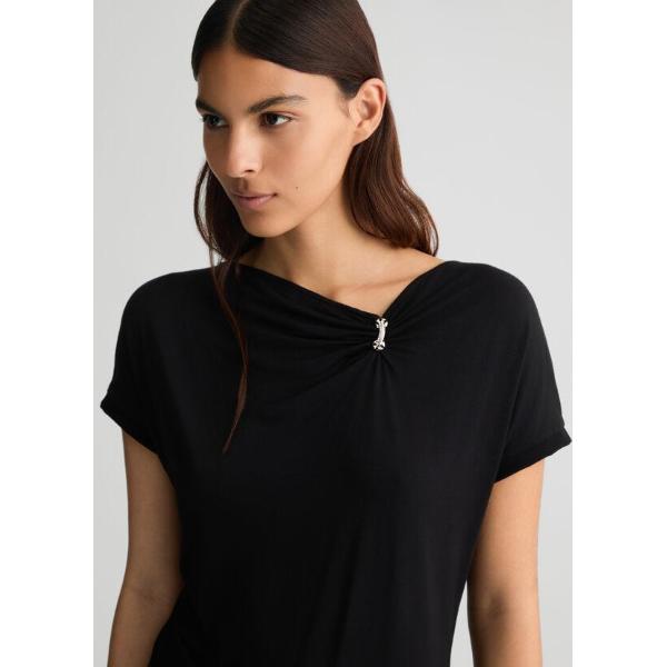 LIU JO T-SHIRT MODA M/C - NERO - TA5176JS360-22222