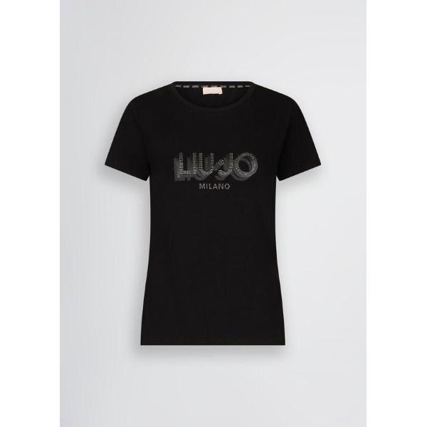 LIU JO T-SHIRT MODA M/C - NERO - TA5214JS003-W9415
