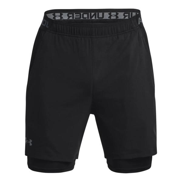 UNDER ARMOUR SHORTS VANISH 2 IN 1 - NERO/GRIGIO - 1373764-002
