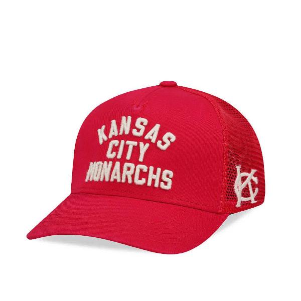AMERICAN NEEDLE CAPPELLO KC MONARCHS - ROSSO - SMU679A-KCM