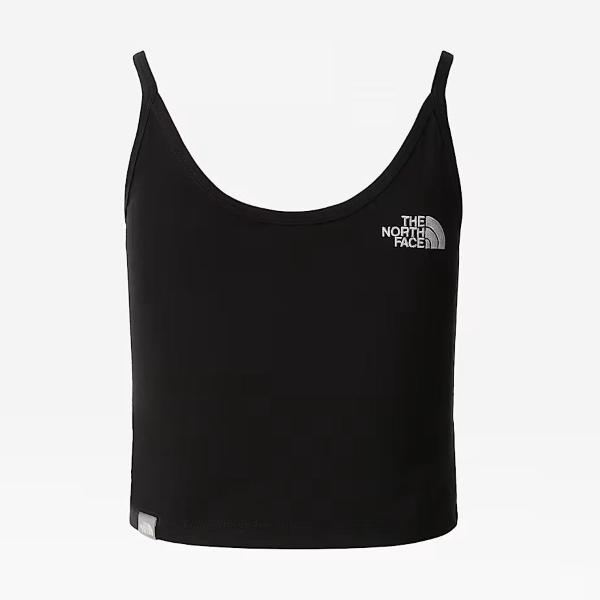 TNF CANOTTA CROP TANK - NERO - NF0A55AQJK31